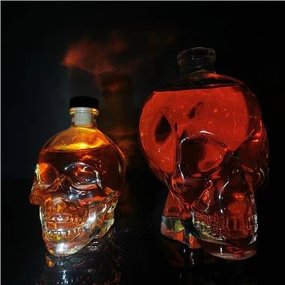 Botol Anggur Berbentuk Tengkorak