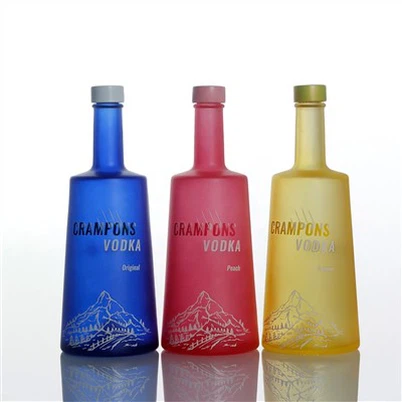 Botol Kaca Vodka Semprot Warna