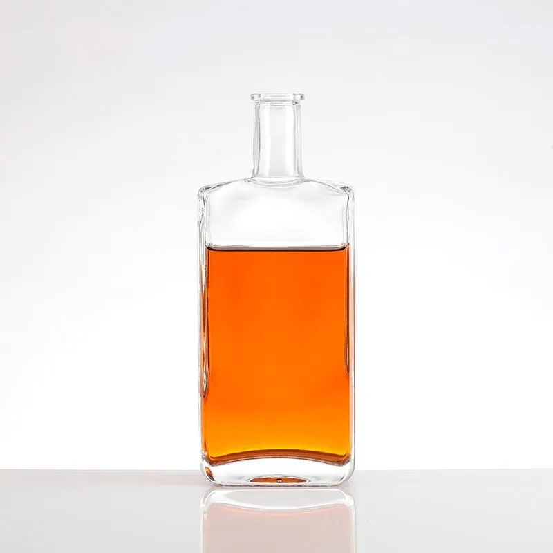 Botol Minuman Keras Kaca Persegi 500ml