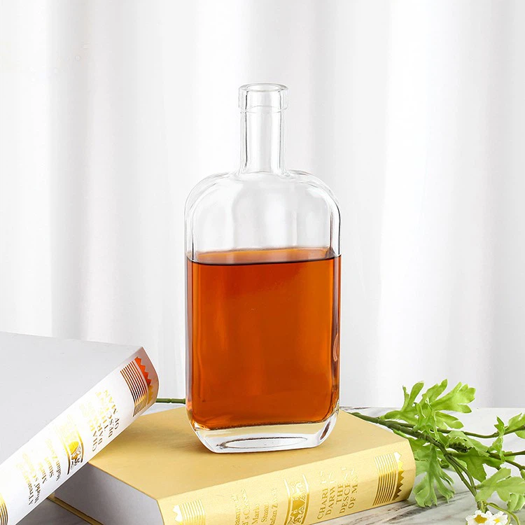 Food Grade Whisky Cork Cap Bottles