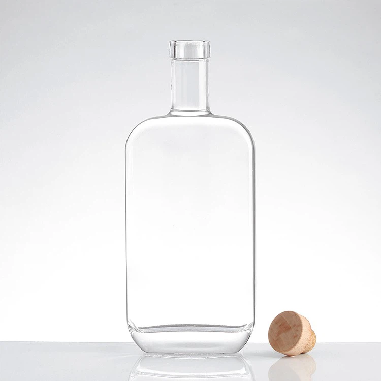 Food Grade Whisky Cork Cap Bottles