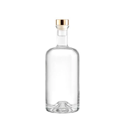 Botol Gin Bulat Kaca Roh Kelas Atas 0.5 Liter